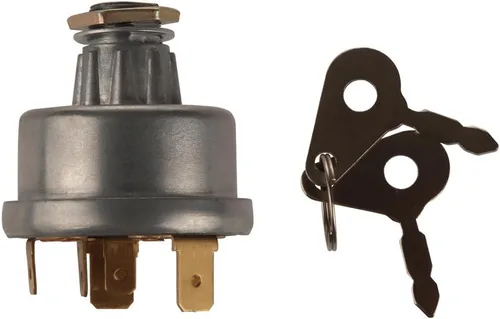Miniatura 3 de 3107556R92, K203992 Interruptor de encendido con 2 llaves de repuesto para Lucas, David Brown, retroexcavadora, coche universal, tractor, remolque
