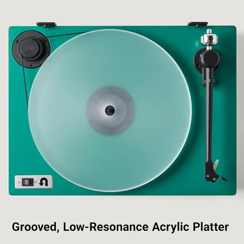 Miniatura 4 de U-Turn Audio - Tocadiscos Orbit Plus (Gen 2) con preamplificador incorporado, verde