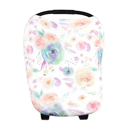 Miniatura 46 de Copper Pearl Funda multiusos: fundas de asiento de automóvil, funda de lactancia y funda para cochecito, tela elástica, uso para todas las Mundo