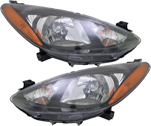 Miniatura 8 de ALLIGATOR AUTO LIGHTS Repuesto para Mazda 2 Sport, Touring 2011-2014 compatible con DOT/SAE, juego de montaje de faros delanteros halógenos
