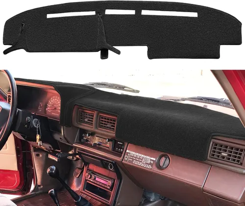 Miniatura 6 de Funda para salpicadero de ajuste personalizado para camioneta pickup Toyota 4Runner 1984-1988, almohadilla protectora de salpicadero F95 (Beige)