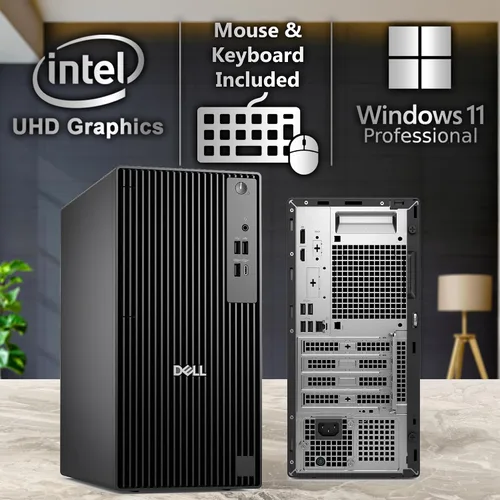 Miniatura 4 de Dell Pro Tower - Computadora de escritorio empresarial, Intel 14-Core i5-14500, 64 GB DDR5 RAM, SSD PCIe, RJ-45, puerto DP, HDMI, teclado y mouse