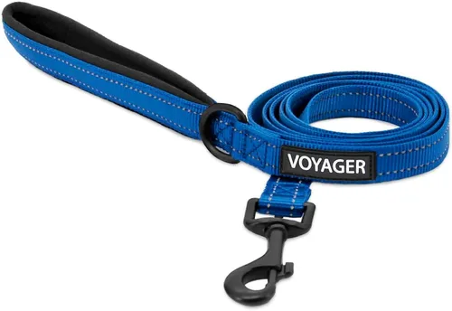 Miniatura 17 de Best Pet Supplies Correa reflectante Voyager para perros con mango de neopreno, para razas pequeñas, medianas y grandes, bonita y resistente