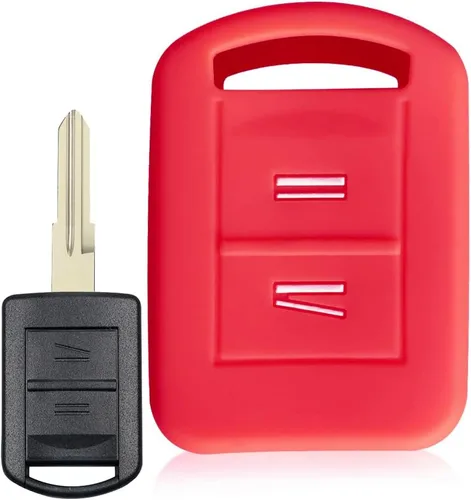 Miniatura 4 de Para Opel Monza Mokka Key Shell Casos Silicona Car Key Cover (azul)