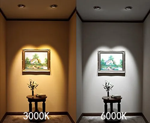 Miniatura 5 de Bombillas LED GU10 de 5 W, 120 V, luz blanca regulable de 6000 K, cubierta de vidrio, equivalente a bombillas halógenas GU10 de 50 W, luz LED ultra