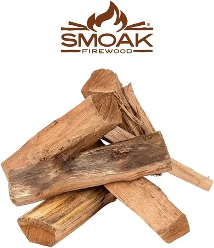 Miniatura 2 de Smoak Firewood Troncos de Madera Premium para Cocinar y Leña de 16 Pulgadas de Longitud – Utilizados para Parrillas, Ahumadores, Hornos de Pizza