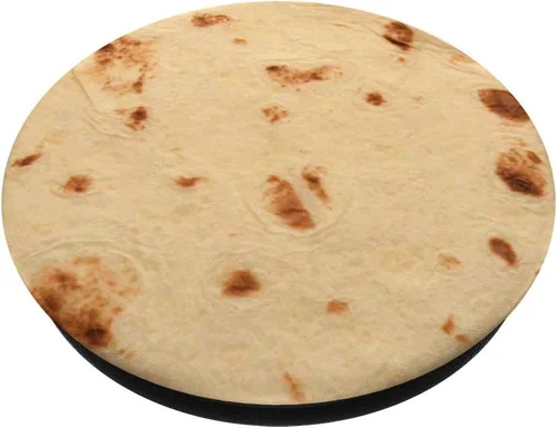 Miniatura 2 de Harina omelette Funny al azar – popsockets agarre y soporte para teléfonos y tabletas, Negro