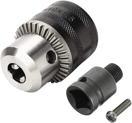 Miniatura 7 de Yakamoz Portabrocas de llave de 0.059-0.394 in de capacidad de 1/16 a 3/8 pulgadas para herramienta de conversión de llave de impacto de aire