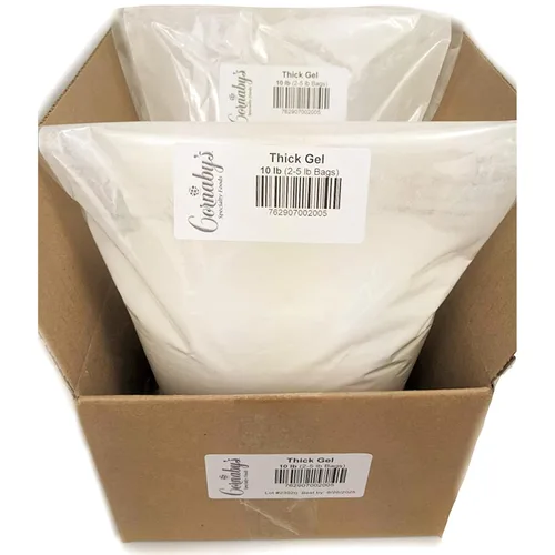 Cornaby's Gel grueso de 10 libras | Almidón de maíz ceroso premium, 2 veces más espesante | Sin gluten, sin OMG, espesante de alimentos natural para