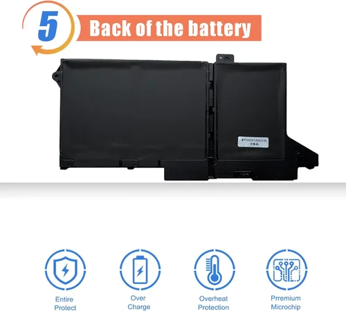 Miniatura 6 de ASODI Batería WY9DX de 42 Wh para portátil de 3 celdas compatible con Dell Latitude 5420 5520 Precision 15 3560 Dell P137G P137G001 P104F P104F001