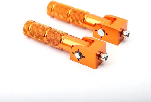 Miniatura 10 de Minho Negro CNC Reposapiés Plegables para Motocicleta y Bicicleta, Clavijas M8, Apoyapiés Trasero para Mini Bicicleta, Partes para Honda Grom