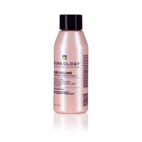 Miniatura 8 de Pureology Acondicionador de volumen puro Para cabello plano, fino y teñido Añade volumen y movimiento Acondicionador ligero Sin sulfatos