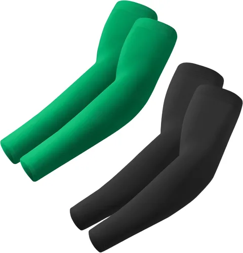 Miniatura 32 de ROXUN Mangas de brazo, compresión deportiva de protección solar UV refrescante para hombres/mujeres