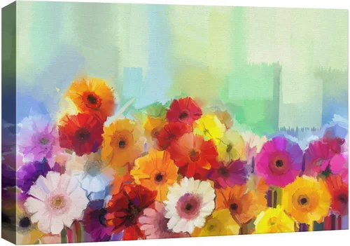 Miniatura 37 de NWT Lienzo impreso para pared, diseño de lirio de cala, dúo de plantas florales, fotografía, arte moderno, glamour, primer plano, dramático, blanco