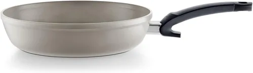 Miniatura 2 de Fissler Ceratal Comfort - Sartén antiadherente de cerámica de 8 pulgadas, gris cálido, fabricada sin PFAS