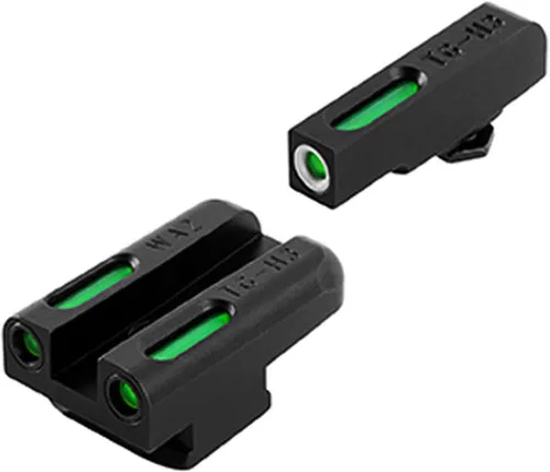 Miniatura 30 de TRUGLO TFX mira para pistola Dura, resistente a golpes, compacta, brillantemente luminosa, mira tritio y fibra óptica extrema para uso diurno
