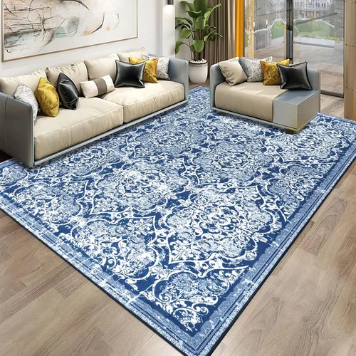 Miniatura 44 de Vaukki - Alfombra de pasillo, suave y peluda, alfombra antideslizante lavable, para lavandería, cocina, granja, baño, entrada y dormitorio