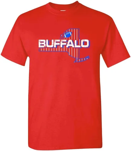 Miniatura 61 de Xtreme Apparrel Camiseta para hombre Team Field Map para aficionados al fútbol Dallas - Camisa azul marino
