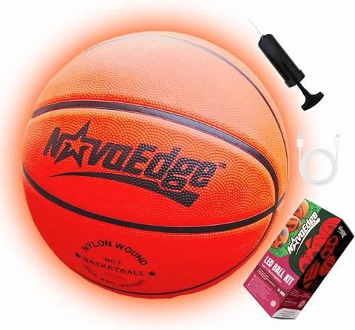 Miniatura 9 de Fútbol de fútbol recargable USB-C con luces LED, fútbol que brilla en la oscuridad, pelota iluminada de doble color de 9.25 pulgadas, regalo Fútbol