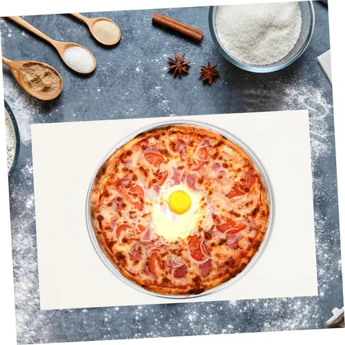 Miniatura 2 de Luxshiny Bandeja perforada multifuncional para pizza ventilada para distribución uniforme del calor para cocina casera y pizza casera