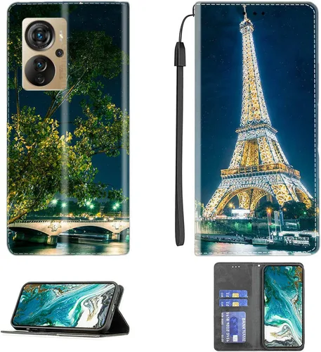 Miniatura 297 de Funda para Moto One Zoom compatible con Motorola One Zoom Phone Case Flip Stand Cover Magnetic Close YHD