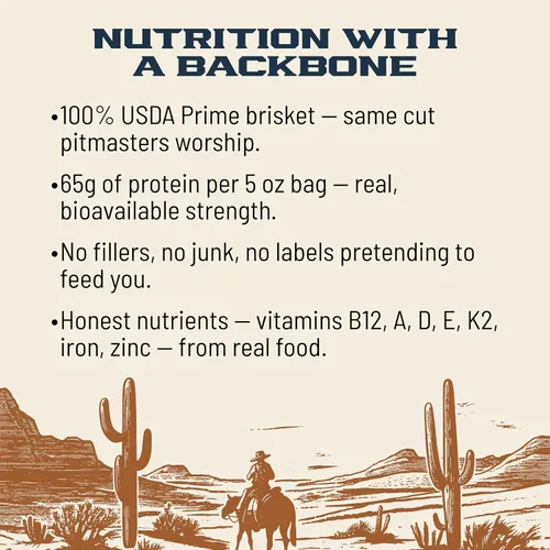 Miniatura 8 de BEEFY Meat Chips - Mostaza Miel - 2.5oz. 100% Prime Brisket. 13g de proteína por onza.
