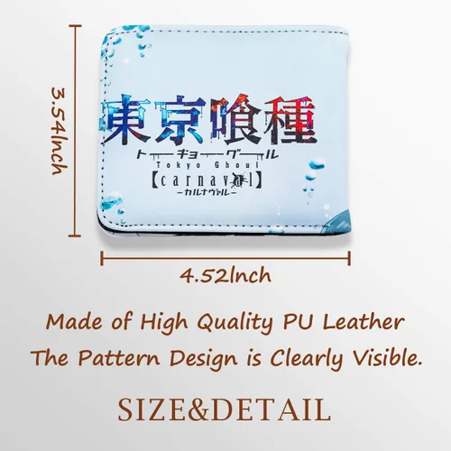 Miniatura 2 de Anime Tokyo Ghoul - Cartera de piel con cordón Tokio Ghoul