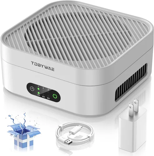 Miniatura 15 de Purificador de aire H13 True HEPA para mascotas, paquete de 2 unidades para dormitorio de hasta 1200 pies cuadrados, purificador de aire True HEPA