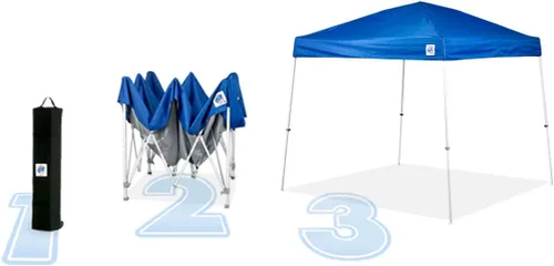 Miniatura 2 de Toldo E-Z UP, Sierra II, Azul