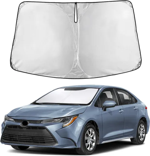 Miniatura 28 de Autovir Parasol para parabrisas Rivian R1S 2022-2024 2025 2026, parasol para ventana delantera, protección UV, bloqueador de calor, accesorios