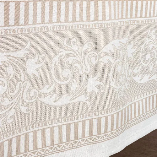 Miniatura 4 de MANGATA CASA Mantel rectangular – Mantel de algodón lavable impermeable y resistente a las arrugas, mantel de tela decorativa para mesa de comedor