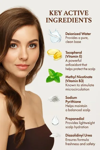 Miniatura 2 de Tricomax Terapia del cuero cabelludo: Estimulante y espesante del crecimiento del cabello con vitamina E para reducir la inflamación - 4.0 fl oz/4 oz