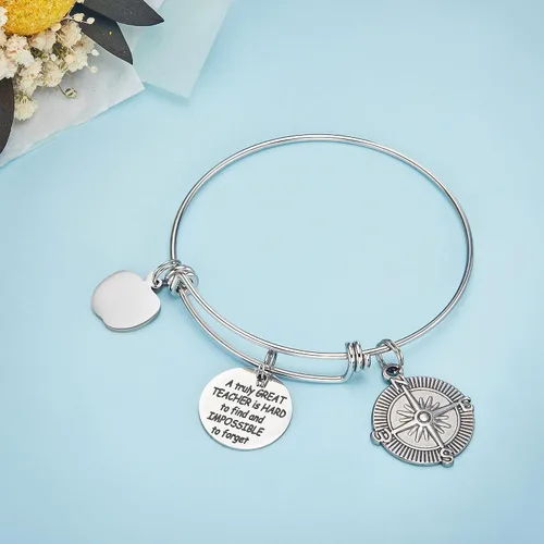 Miniatura 4 de Lcherry Regalos para profesores, pulsera desechable para mujeres, regalos de agradecimiento para profesores, Ágata