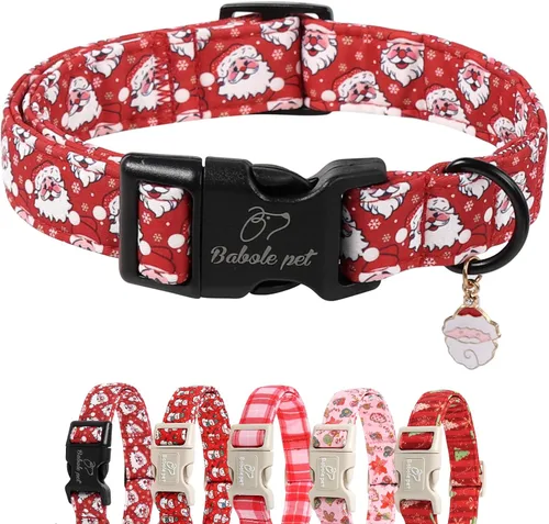 Miniatura 49 de Collar de otoño para perro, lindo collar de cachorro con hojas de otoño, ligero, cómodo, ajustable, para mascotas pequeñas, medianas y grandes