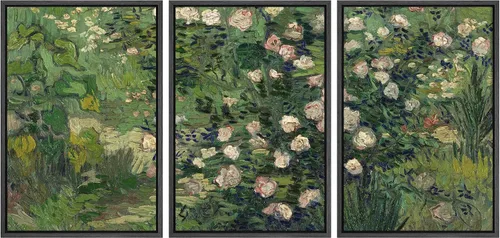 Miniatura 85 de Lienzo decorativo para pared - cuadro con estampado Giclée para decoración del hogar Noche estrellada sobre el Ródano