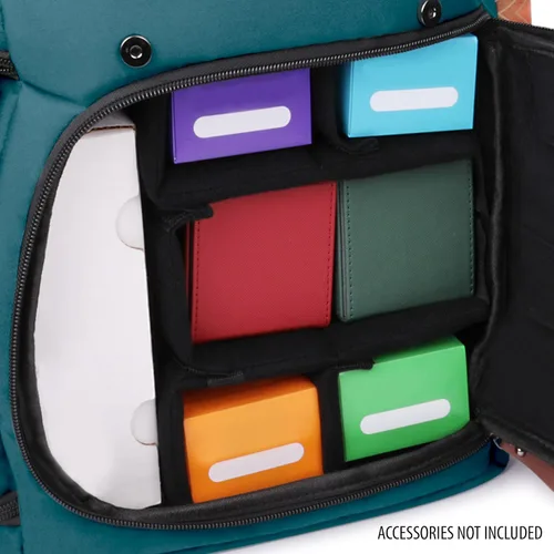 Miniatura 6 de ENHANCE Designer Edition - Mochila TCG – MTG Deck Bag carpeta de tarjetas, almacenamiento de caja de cubierta TCG, soporte para tapete de juego MTG