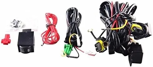 Miniatura 2 de Lámparas antiniebla de lente transparente compatibles con Subaru Outback 2010-2012 con kit de cableado de repuesto