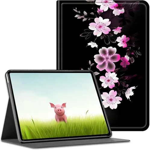 Miniatura 22 de Funda para iPad de 10.ª generación 2022, iPad de 10.9 pulgadas, iPad (A16) de 11ª generación de 11 pulgadas (2025), funda delgada de piel sintética