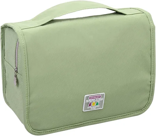 Neceser para mujer, bolsa de maquillaje colgante con gancho, organizador de viaje, artículos esenciales para el dormitorio, contenedores de