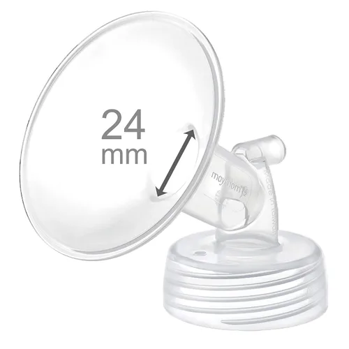 Miniatura 23 de Maymom Brida ancha compatible con bomba Spectra S1 S2, 0.748 in, 1 unidad Una brida transparente