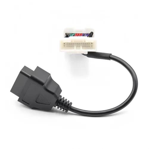 Miniatura 5 de Cable de diagnóstico OBD2 de 11.8 in para Tesla Modelo Y y Modelo 3 (2019 y después), compatible con escáner OBD2, lector de código OBDII, OBDLink