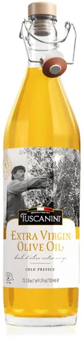 Miniatura 4 de Tuscanini Aceite de oliva italiano extra virgen prensado en frío, 25.3 onzas (paquete de 2) Ultra-Premium sin filtrar Sin OMG Para ensaladas