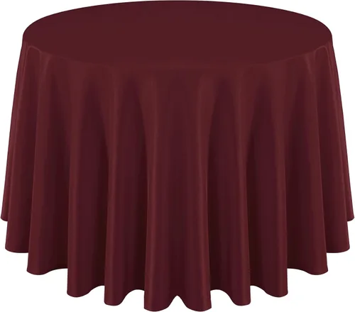 Miniatura 13 de Hiasan Mantel redondo de 30 pulgadas – Mantel de tela de poliéster impermeable resistente a las manchas a prueba de derrames, para comedor, cocina