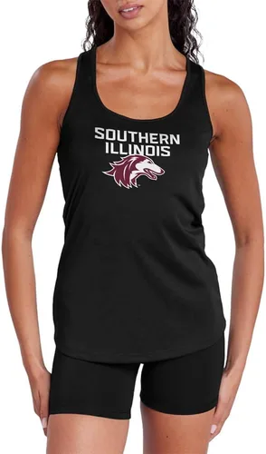 Miniatura 105 de Camiseta deportiva sin mangas oficial de NCAA Collegiate para mujer, con espalda cruzada, colección con logotipo primario