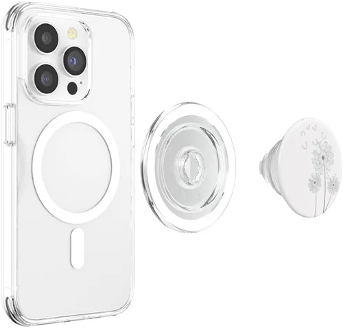Miniatura 4 de Boceto vintage de diente de león para amantes de las flores PopSockets PopGrip: agarre intercambiable para teléfonos y tabletas PopSockets MagSafe