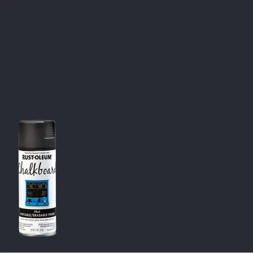 Miniatura 2 de Rust-Oleum 1913830 Pintura en aerosol para pizarra, 11 onzas, color negro