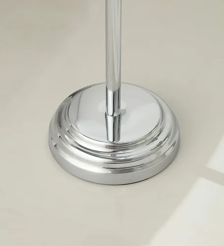 Miniatura 4 de Soporte para rollos de papel higiénico SunnyPoint clásico para baño de pie libre cromado