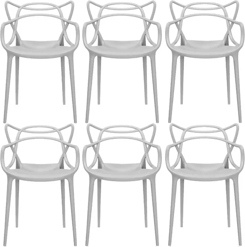 Miniatura 17 de 2xhome Silla de comedor moderna Silla auxiliar apilable para interiores o exteriores Plástico resistente a la intemperie para cocina, patio