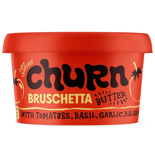 Miniatura 12 de Churn Mantequilla de Cacio & Pepe, mantequilla saborizada batida con mantequilla orgánica alimentada con hierba (5.5 onzas, paquete de 2) – Sin OMG