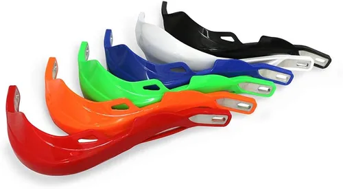 Miniatura 2 de Paramanos universales para motocicletas, protectores de manillar, guardamanos con cepillo, protector de manijas, parabrisas, protector contra Rojo